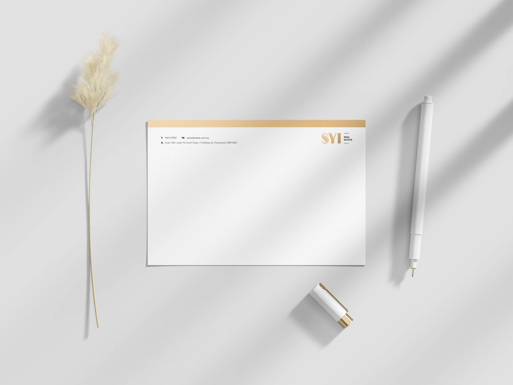 SYI Real Estate Mockup: Work by Skyfield Co