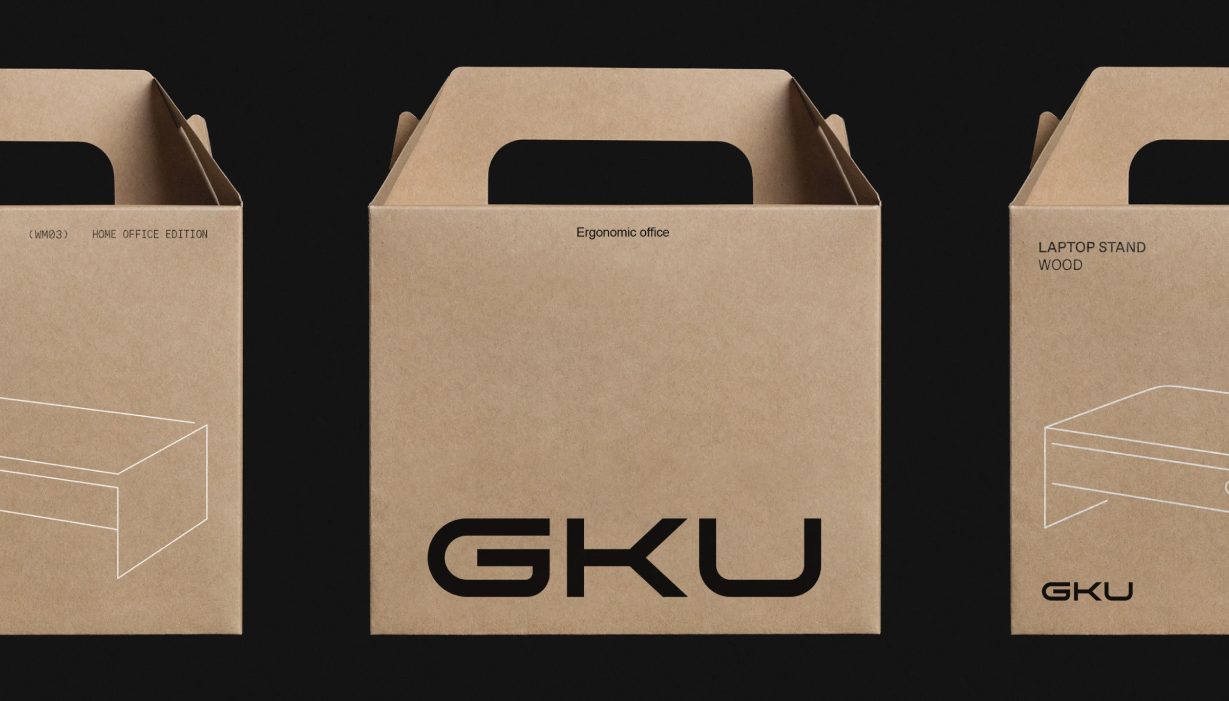 GKU Logo Mockup: Work by Skyfield Co
