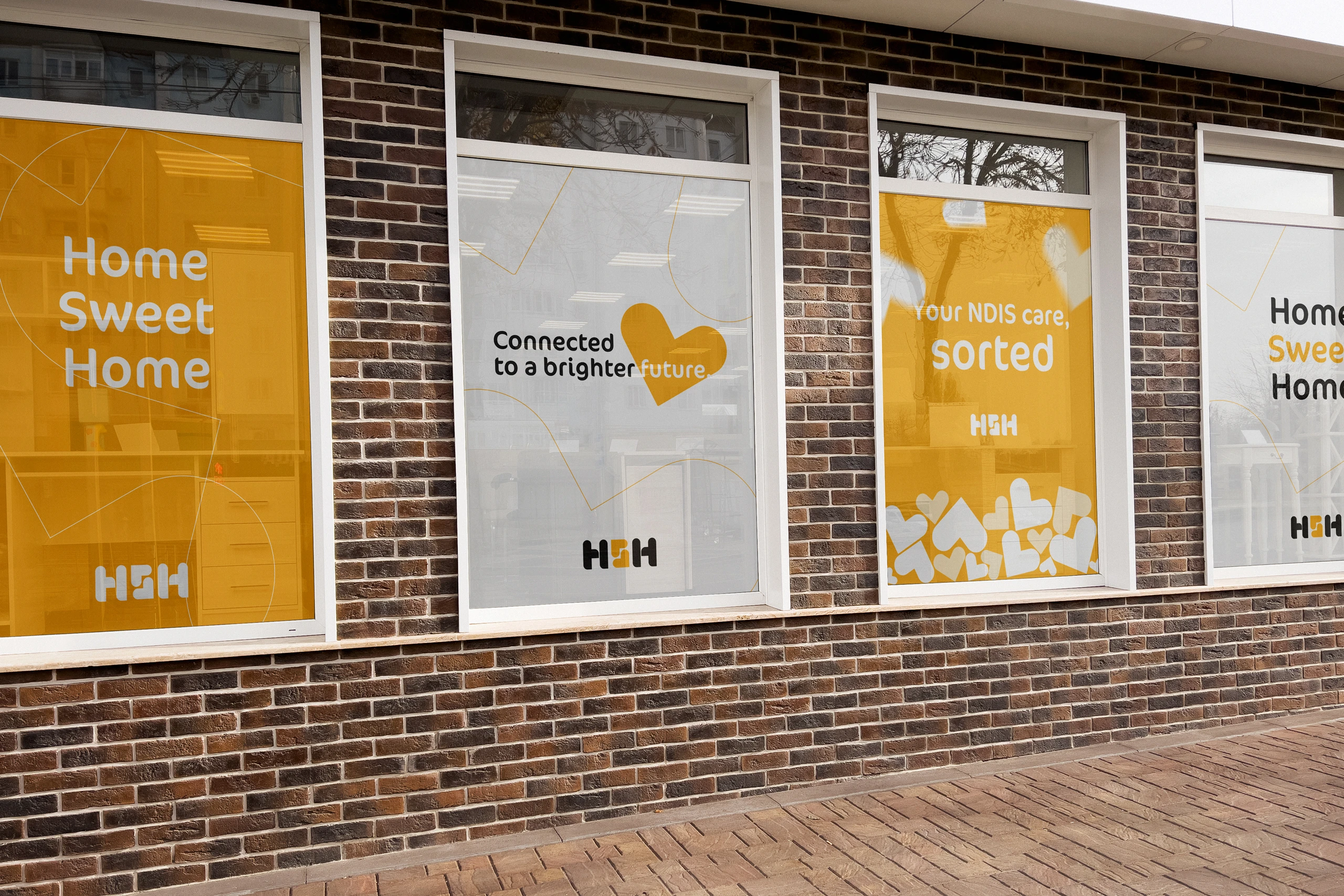 HSH Logo Mockup: Work by Skyfield Co